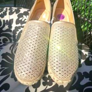 Andiamo sparkly espadrille sandles
